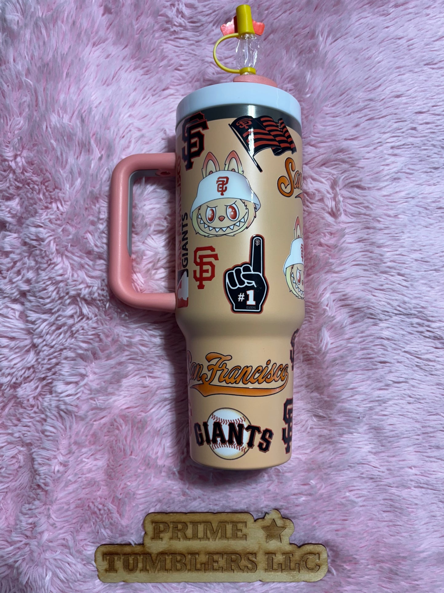 San Francisco Giants LABUBU
Baseball team 40oz Stainless Steel Tumbler | Stanley Dupe blue NFL