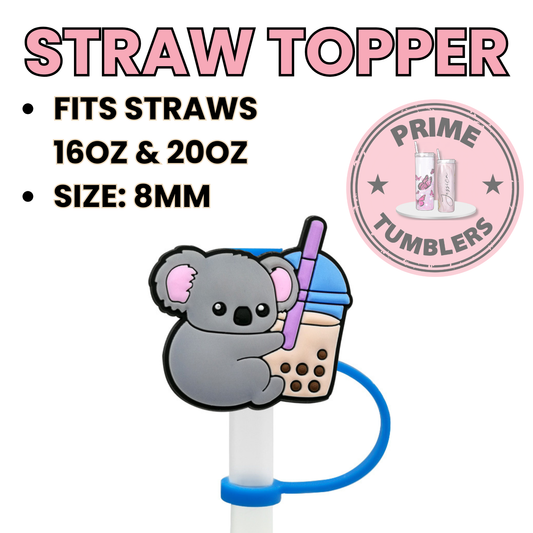 Koala Boba Regular size 8MM Straw Topper