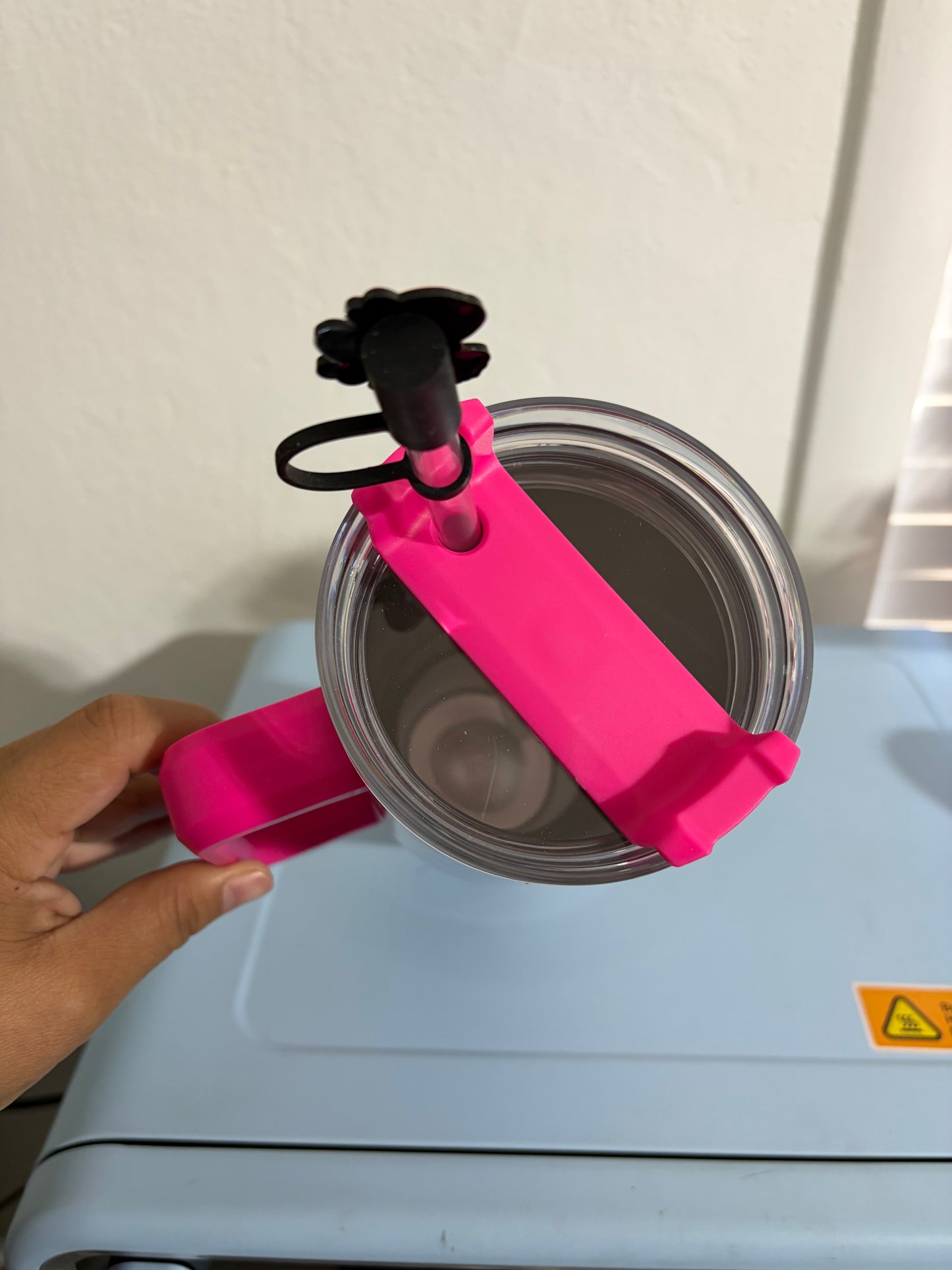 Stitch and Angel pink 40oz Tumbler STANLEY Dupe cup hot Pink